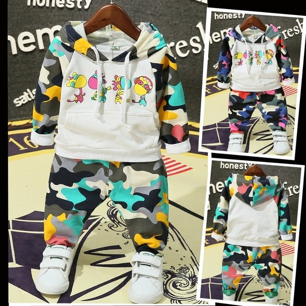 Echipa unisex pentru copii sport de camuflaj modern