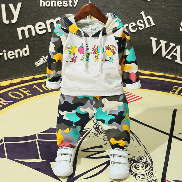 Echipa unisex pentru copii sport de camuflaj modern