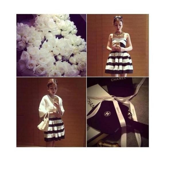 Női ruha különböző színekben