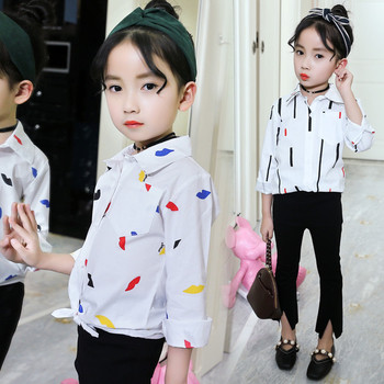 Κομψό παιδικό πουκάμισο για κορίτσια, διάφορα μοντέλα