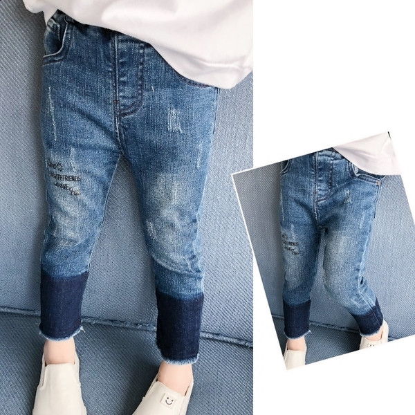 Egyszerű gyerekfarmer lányoknak, mindennapi használatra