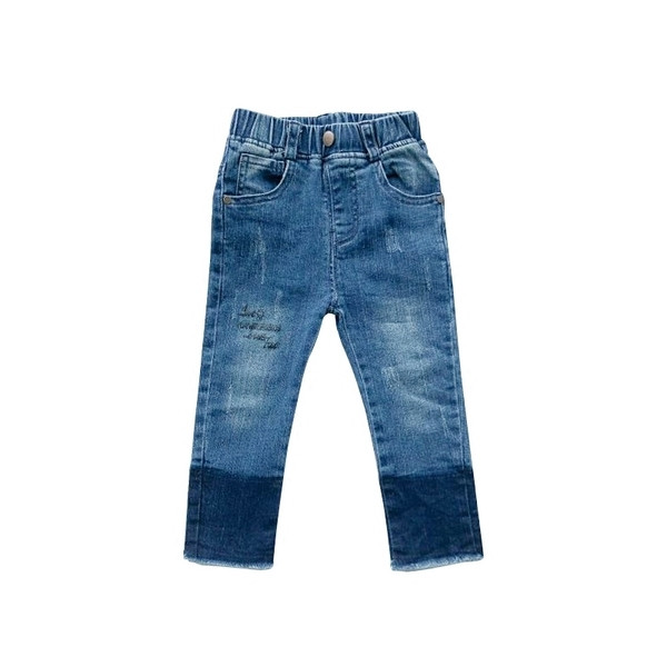 Egyszerű gyerekfarmer lányoknak, mindennapi használatra