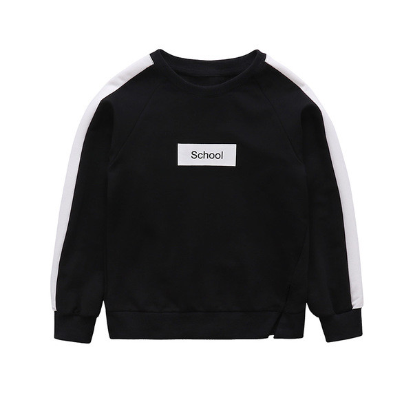 Αθλητική-casual μπλούζα για αγόρια με επιγραφή σε τρία χρώματα