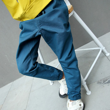 Изчистени детски панталони за момчета,подходящи за ежедневие в два цвята