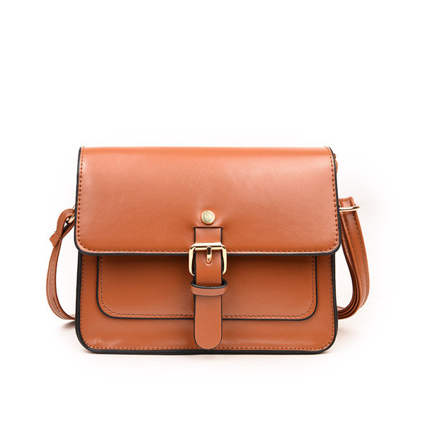 Καθημερινή δερμάτινη γυναικεία τσάντα για το  έναν ώμο σε διάφορα χρώματα