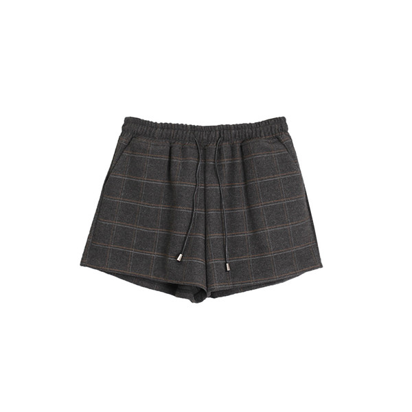 Γυναικεία σορτς σχέδιο ευρείας με συνδέσμους