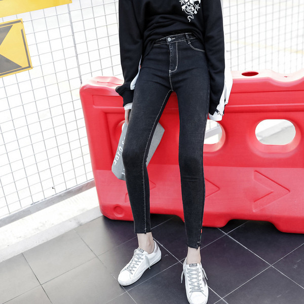 Γυναικείο κολάν με υψηλή μέση και με τσέπες