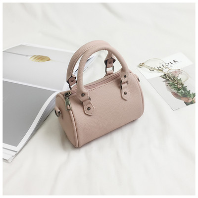 Geanta de dama tip valiza mini casual cu maner scurt si lung in mai multe culori