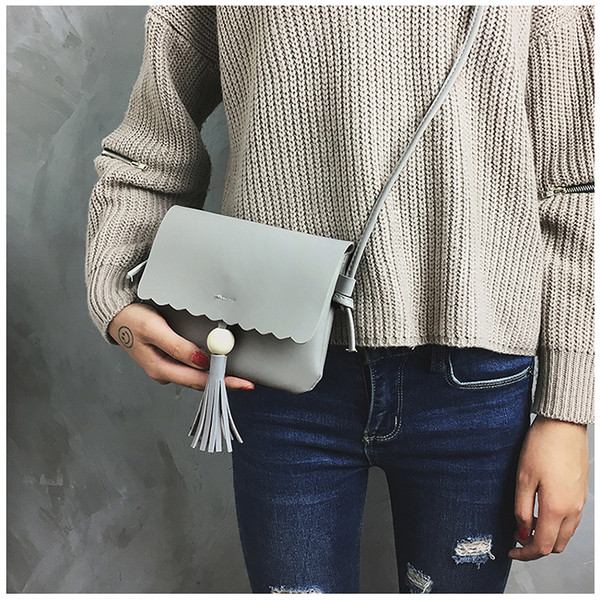 Μίνι γυναικεία τσάντα από οικολογικό δερμάτινο ώμο σε τρία χρώματα