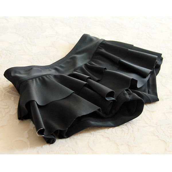 Costum de baie pentru copii în două părți în trei culori cu imprimeu