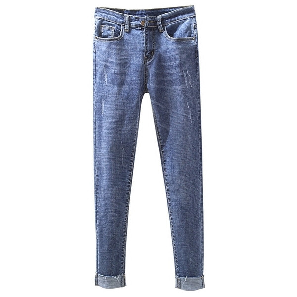 Γυναικεία ελαστικά λεπτά τζιν  - τρία χρώματα