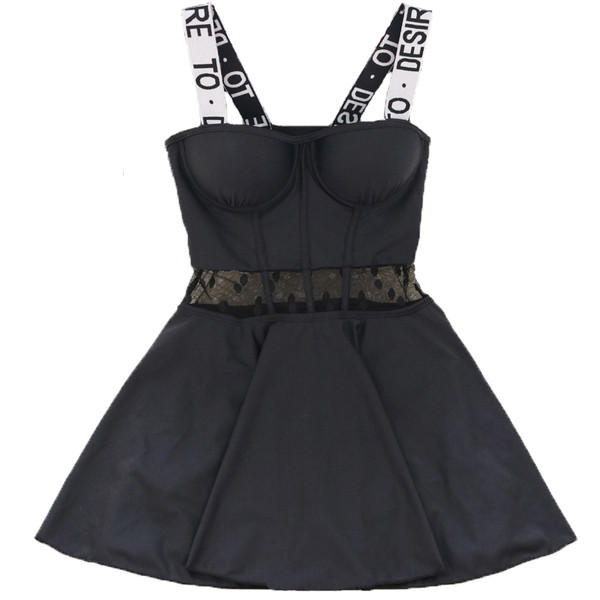 Costum de baie pentru femei, totul în negru