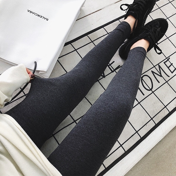 Γυναικείο αθλητικό μοντέλο λεπτό κολάν  με υψηλή μέση σε δύο χρώματα