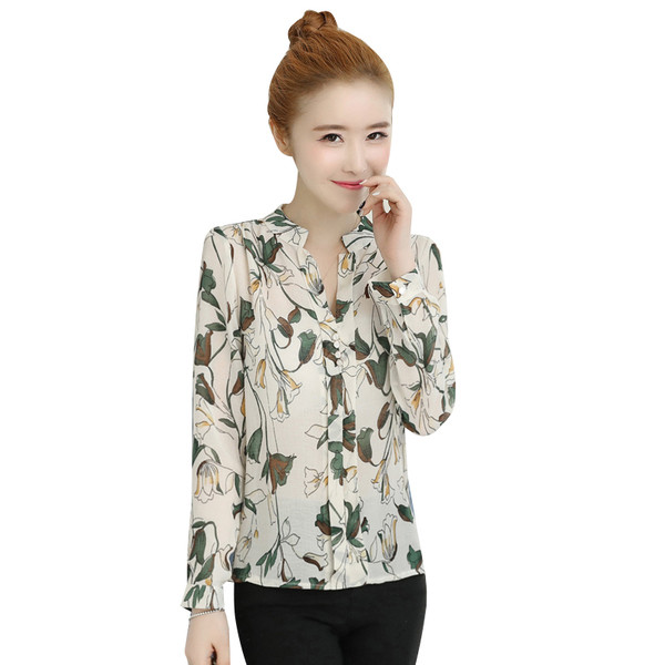 Γυναικέιο κομψό πουκάμισο με κολάρο σε σχήμα V, διάφορα μοντέλα