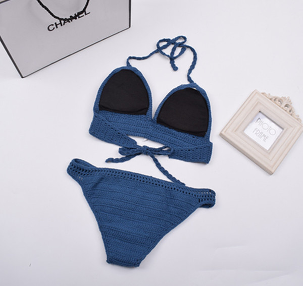 Γυναικείο μαγιο με μπλε ναυτική διακόσμηση