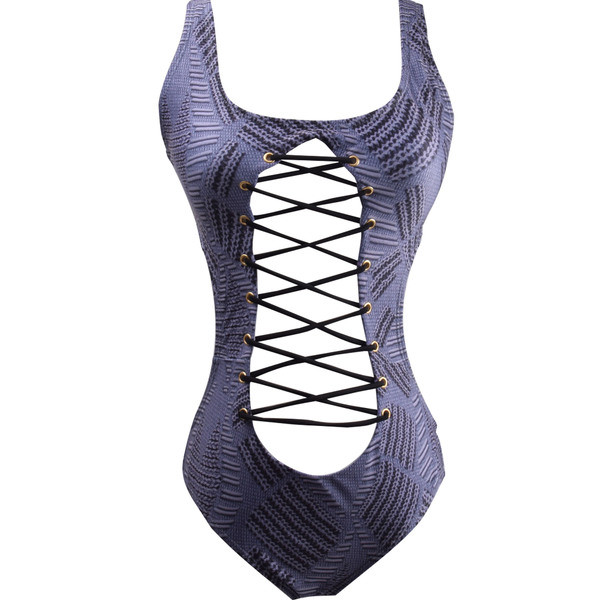 Γυναικεία μαγιό με διασταυρούμενες ζεύξεις