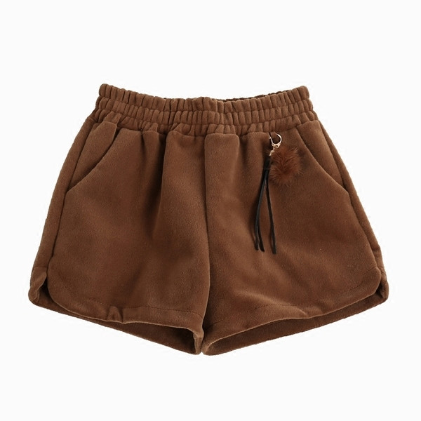 Γυναικεία παντελόνια με ψηλή μέση  με αξεσουάρ σε τρία χρώματα