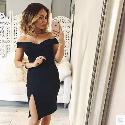 Κομψό γυναικείο φόρεμα χ με κοντό μανίκι και κοντό μανίκι σε δύο χρώματα