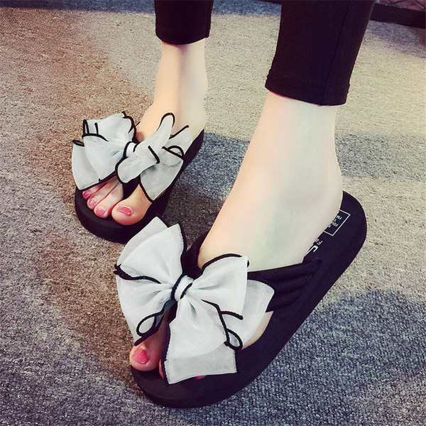 Papuci dama cu panglica in mai multe culori