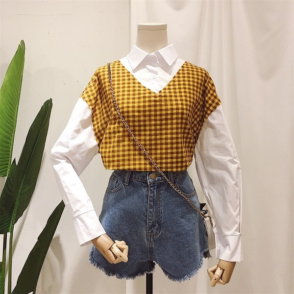 Ένα ενδιαφέρον γυναικείο πουκάμισο  με πολλά χρώματα