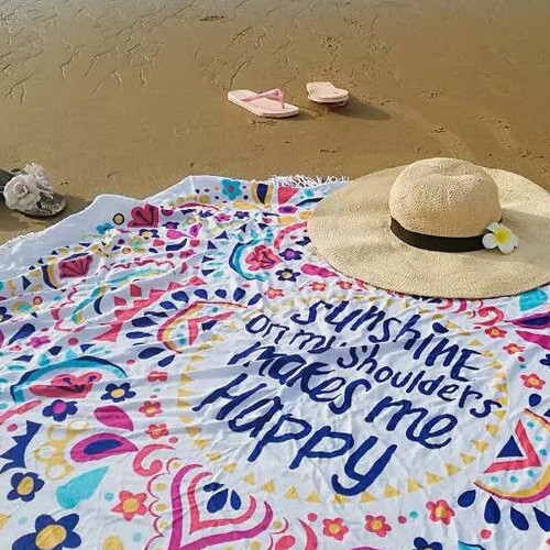 Ένα ενδιαφέρον πετσέτα παραλίας αρκετά μοντέλα