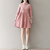 Rochie sport de dama in model croiat in roz