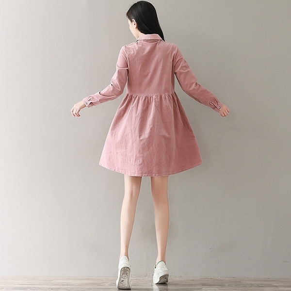 Αθλητικό γυναικείο φόρεμα σε ροζ χρώμα