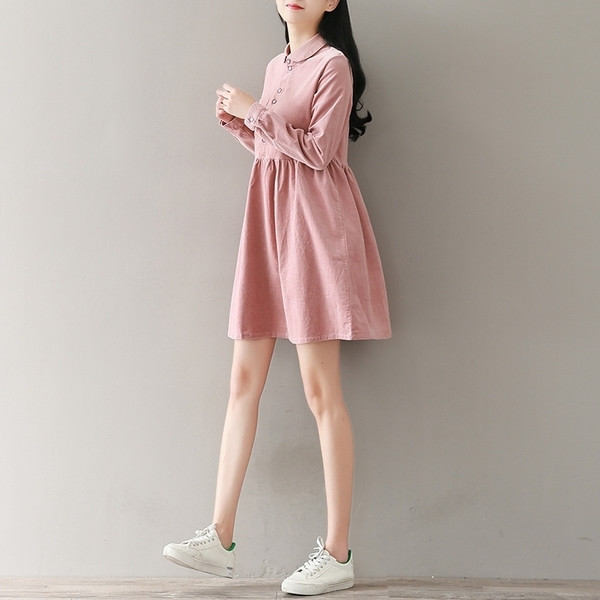 Αθλητικό γυναικείο φόρεμα σε ροζ χρώμα