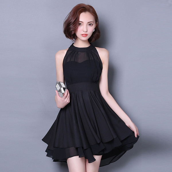 Γυναικείο φόρεμα σε δύο χρώματα