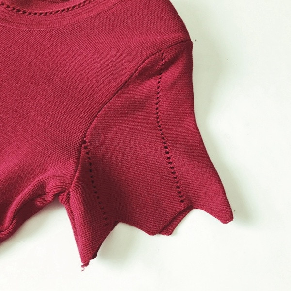 Καθημερινό γυναικείο φόρεμα σε κόκκινο χρώμα