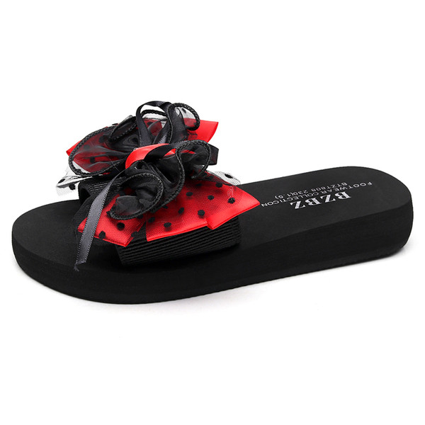 Γυναικέιες παντόφλες με κορδέλα σε διάφορα χρώματα