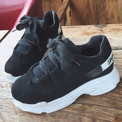 Adidasi sport casual dama in negru si gri