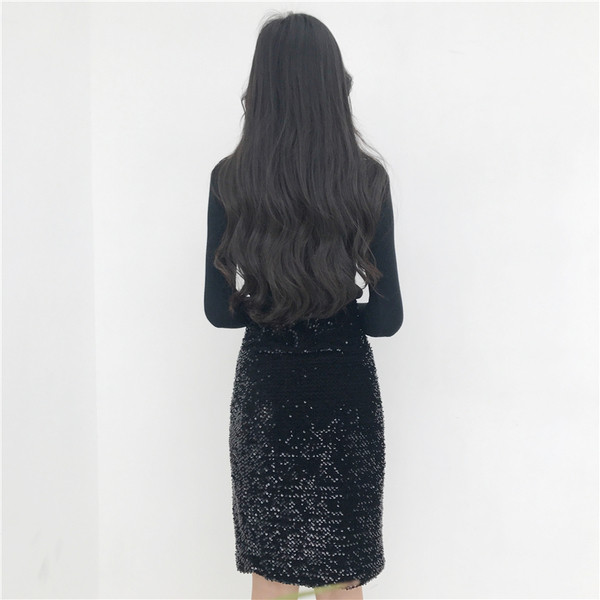 Κομψή γυναικέια φούσταμε πούλιες και με  ψηλή μέση σε δύο χρώματα