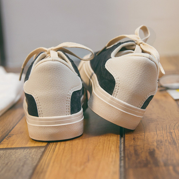 Γυναικεία αθλητικά πάνινα παπούτσια σε ροζ, μαύρο και γκρι χρώμα