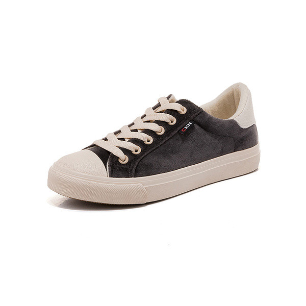 Γυναικεία αθλητικά πάνινα παπούτσια σε ροζ, μαύρο και γκρι χρώμα