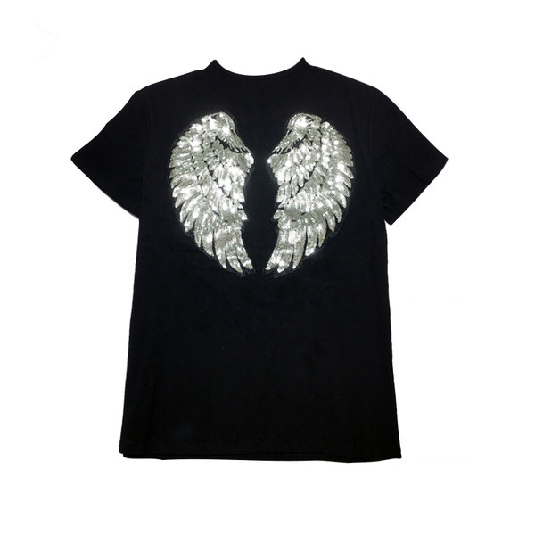 Γυναικείο μπλουζάκι σε μαύρο χρώμα