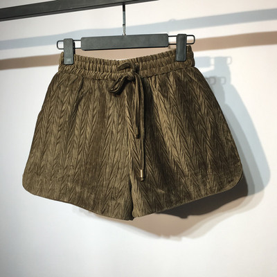 Pantaloni scurti de dama cu cravate, potriviti pentru utilizarea de zi cu zi in mai multe culori