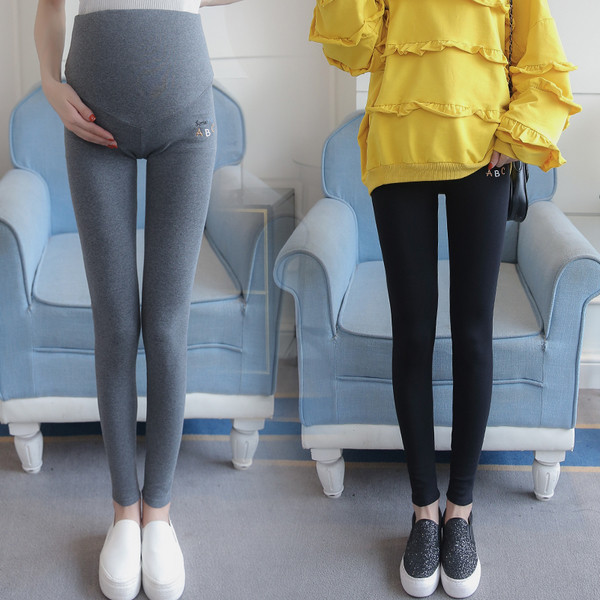 Αθλητικό καθημερινό γυναικείο κολάν για έγκυες γυναίκες σε δύο χρώματα