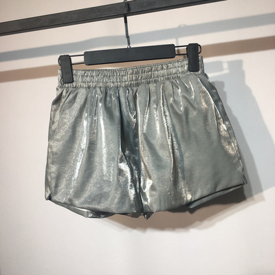 Pantaloni sport si casual dama stralucitori cu cravate in multe culori