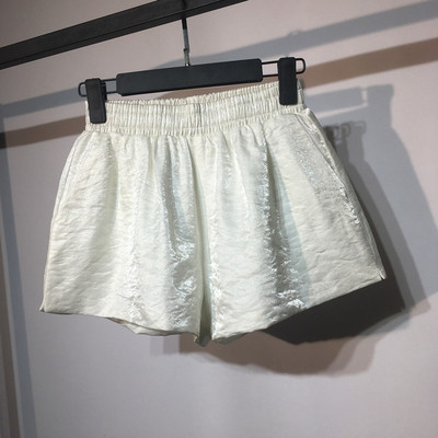 Pantaloni sport si casual dama stralucitori cu cravate in multe culori