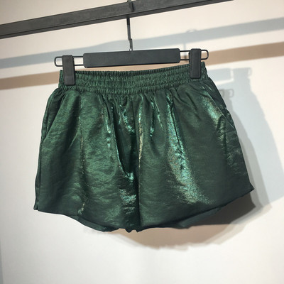 Pantaloni sport si casual dama stralucitori cu cravate in multe culori