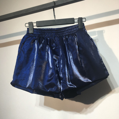 Pantaloni sport si casual dama stralucitori cu cravate in multe culori