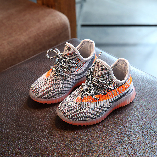 Pantofi sport respirabili pentru baieti cu sireturi