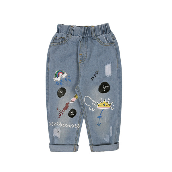 Blugi pentru copii interesanți cu aplicații