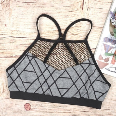 Top sport de damă cu plasă, potrivit pentru zi de zi și sport