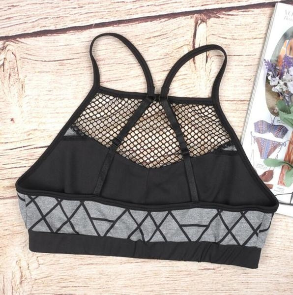Top sport de damă cu plasă, potrivit pentru zi de zi și sport