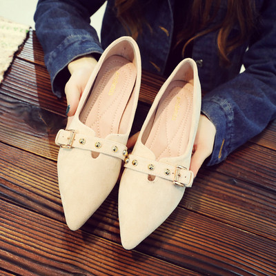 Mocasini de dama cu curea in doua culori