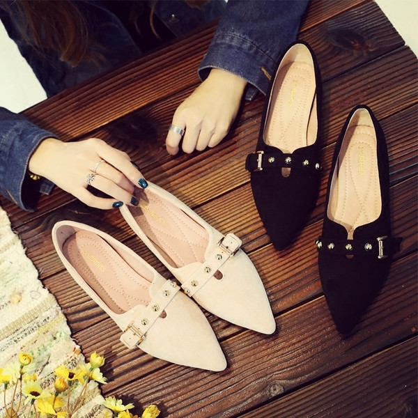 Mocasini de dama cu curea in doua culori