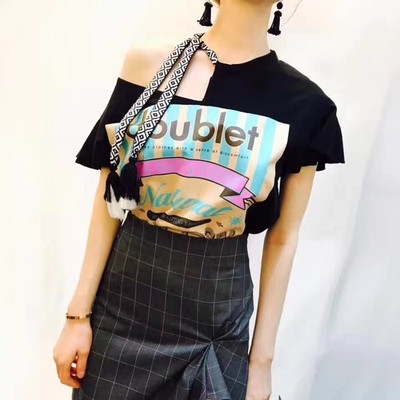 Tricou mobil de damă în trei culori cu aplicație