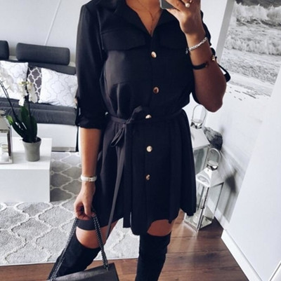 Rochie eterica de dama actuala cu curea in diferite culori